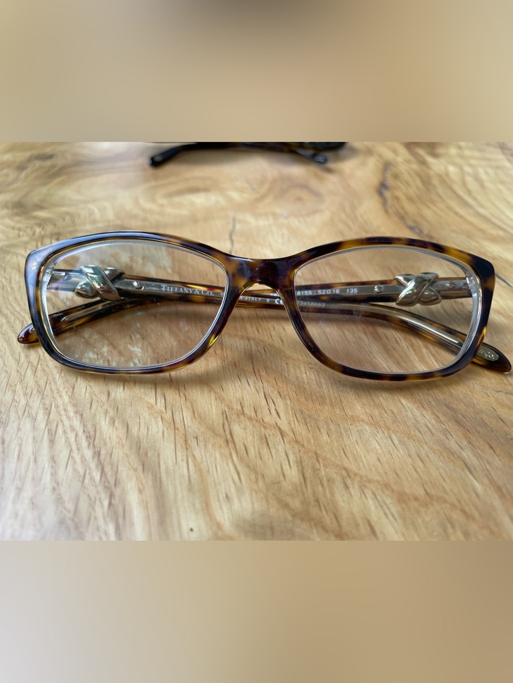 Tiffany & Co. Tortoiseshell Cat-Eye Glasses